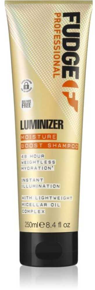 Fudge Professional Luminizer Moisture Boost Šampūnas drėkinantis spindesio suteikiantis šampūnas, 250 ml