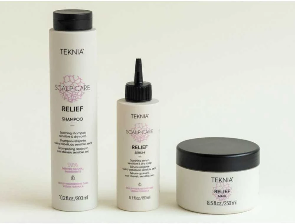Galvos odos serumas Lakme Teknia Scalp Care Relief Serum, raminantis, tinka jautriai ir išsausėjusiai galvos odai, 150 ml