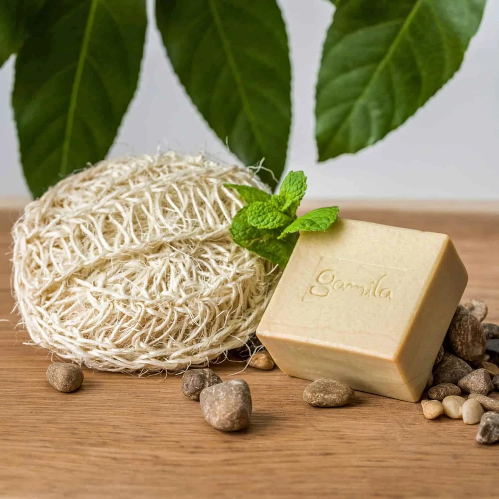 Gamila Secret mėtų skonio blizgantis muilas 115 g