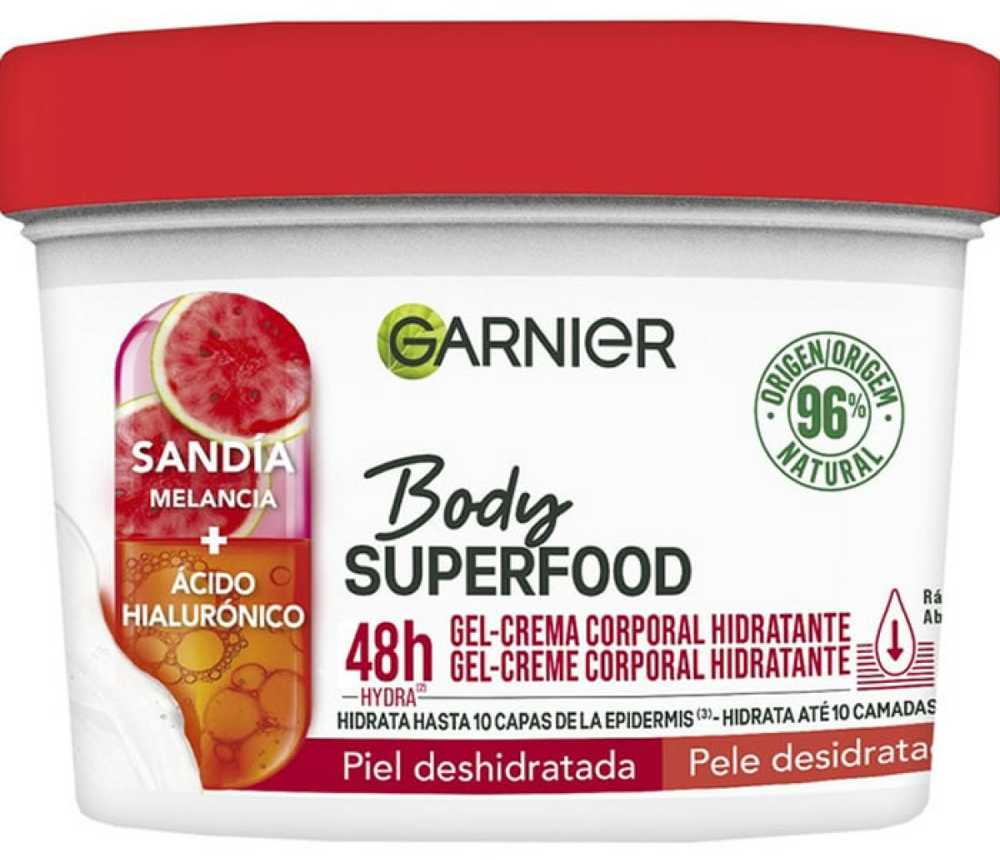 "Garnier Body Superfood Watermelon" drėkinamasis kūno kreminis gelis 380ml