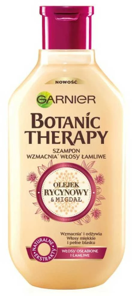Garnier Botanic Therapy ricinos aliejus ir migdolai, 400 ml
