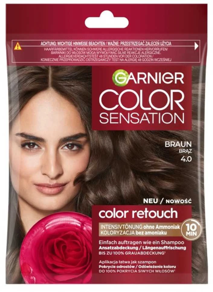 Garnier Color Sensation 4.0 plaukų retušavimo pakuotė