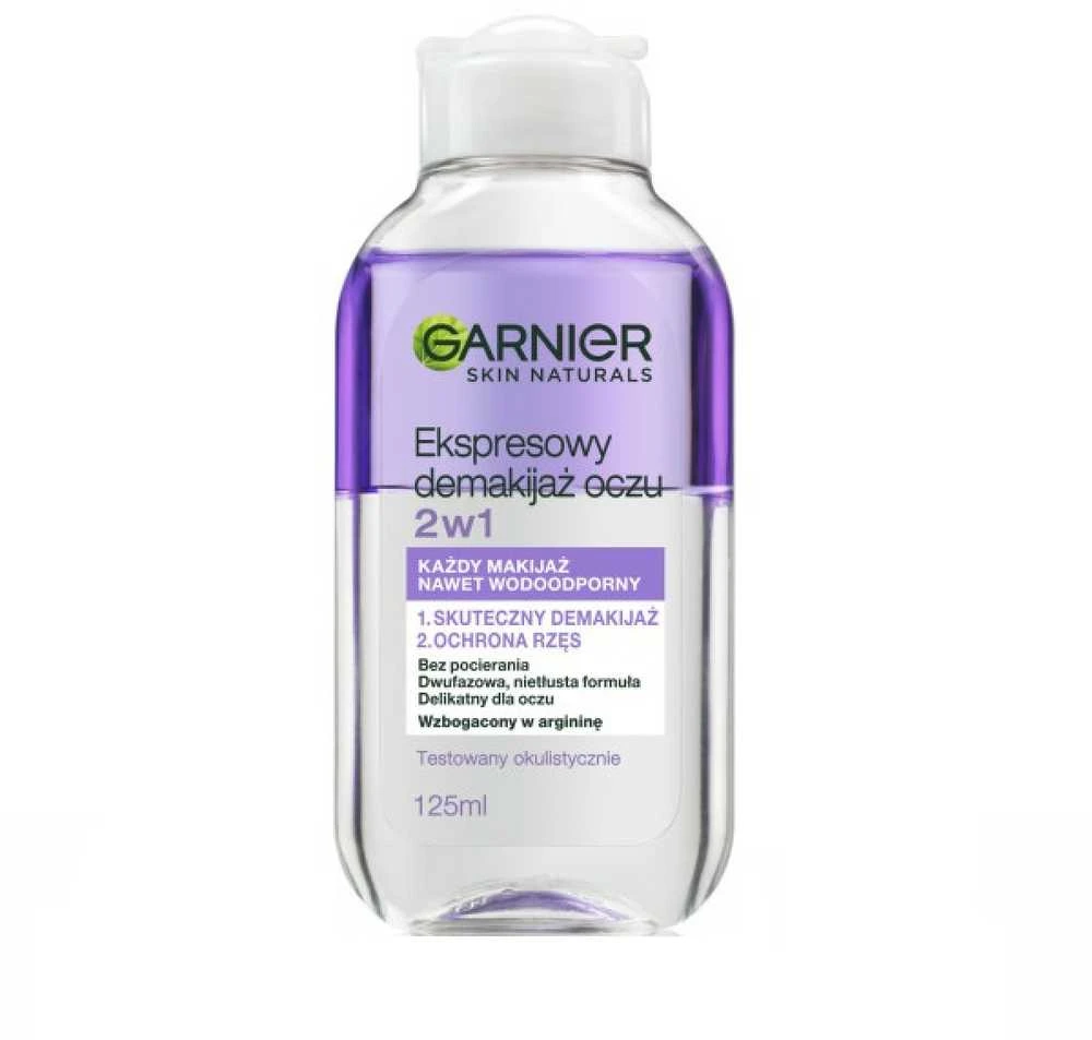 Garnier Express akių makiažo šalinimas 2in1, 125 ml