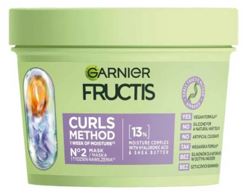 Garnier „Fructis Curls Method“ priemonė, 370 ml