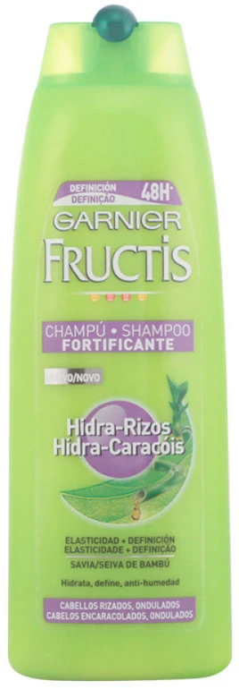 Garnier Fructis Hidra Rizos Champú, 300 ml