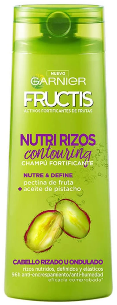 „Garnier Fruit Nutri Riso Continuous Fortifying Šampūnas“ šampūnas, 360 ml
