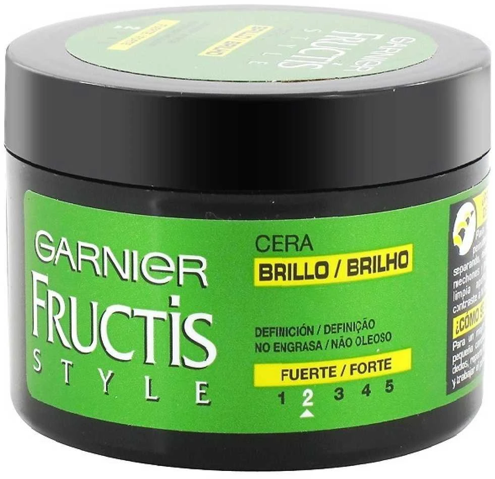 "Garnier Fructis Style Shine Wax Strong Definition 2" stiprios fiksacijos plaukų vaškas 75ml