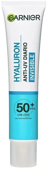 Garnier Hyaluron Anti-Uv Fluido Protector Barrera Cutánea Invisible Spf50, 40 ml