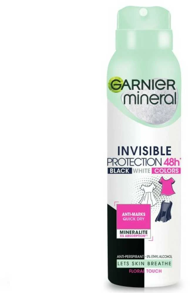 Garnier Mineral Invisible Protection Floral purškiamas dezodorantas