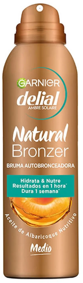 "Garnier Natural Bronzer" savaiminio įdegio purškiklis vidutinio stiprumo 150ml