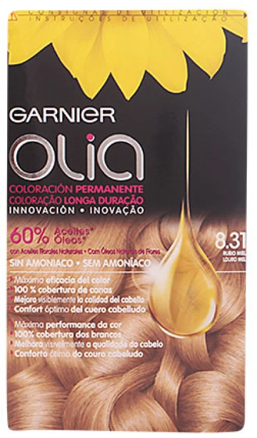 Garnier Olia Permanent Coloring 8,31 Blond Honey plaukų dažai