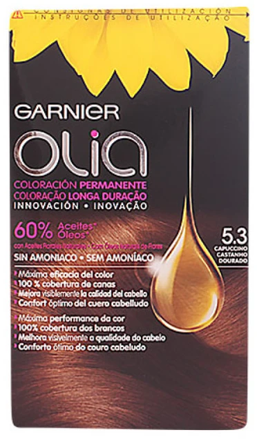 Garnier Olia Permanent Coloring 5,3 Capuccino plaukų dažai