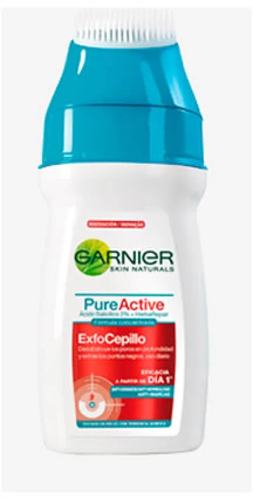 Veido prausiklis Garnier Pure Active Intense Exfobrusher 150 ml