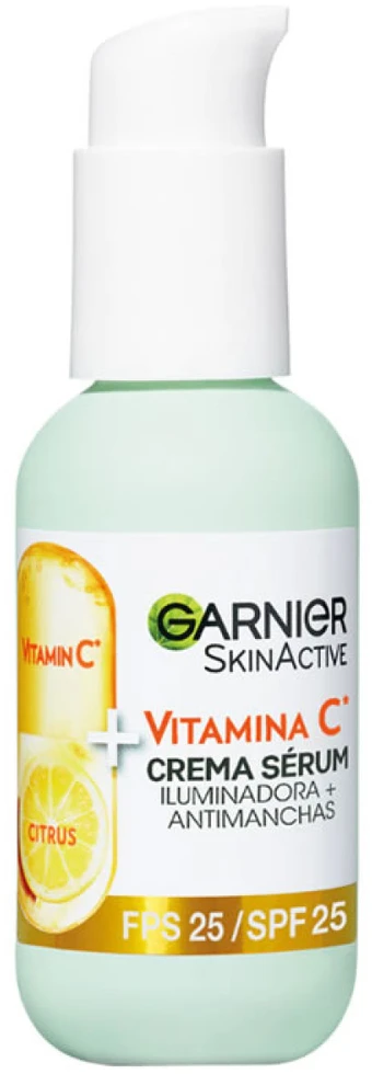 Garnier SkinActive Anti Spot Illuminating veido kremas serumas su Vitamin C Spf25 50ml
