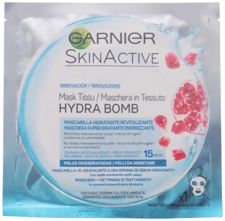 Garnier Skinactive Hydrabomb atgaivinanti veido kaukė