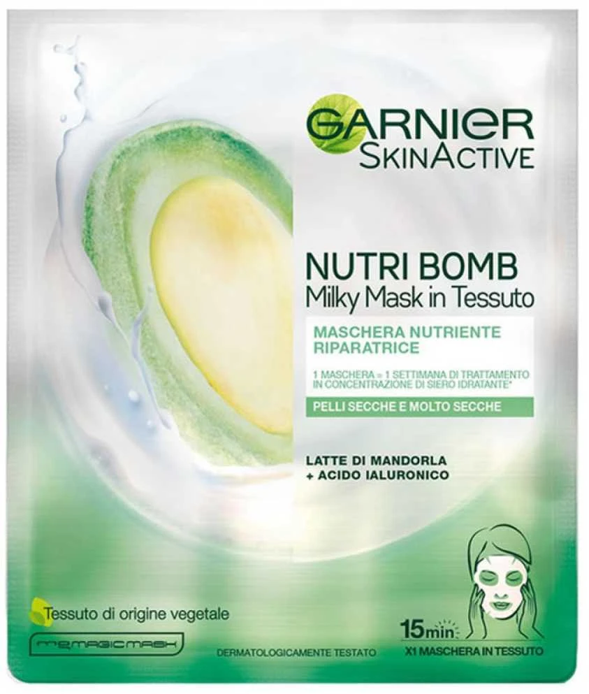 "Garnier Skinactive Nutri Bomb" maitinamoji atkuriamoji kaukė 1 vnt