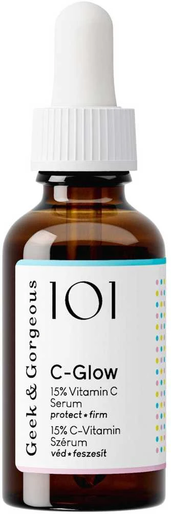 Geek & Gorgeous C-Glow Serum veido serumas, 30 ml