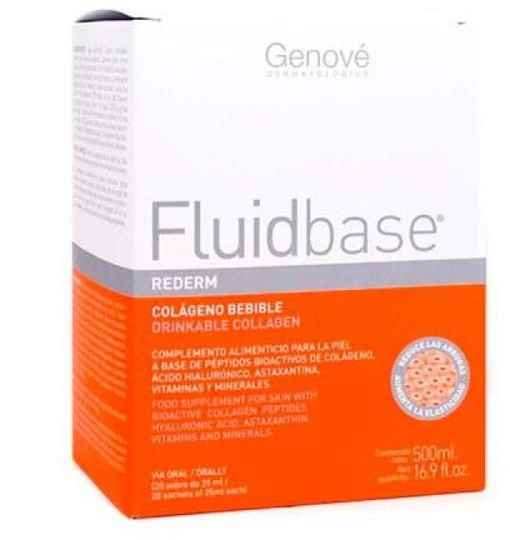 Genové Fluidbase Rederm Colágeno Bebible geriamasis kolagenas, 20 vnt