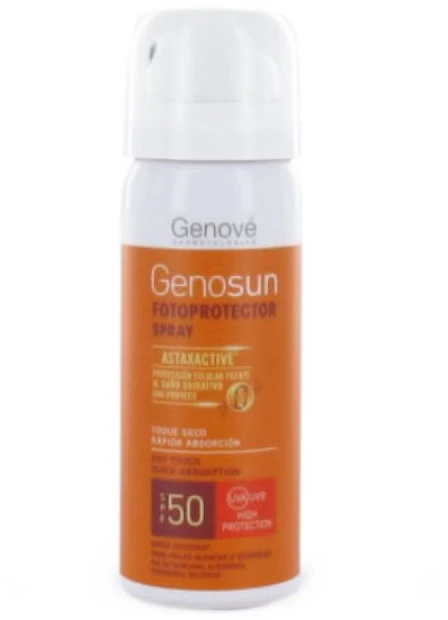 Genové Genosun Purškiklis Spf50 veido purškiklis saugantis nuo saulės 30ml