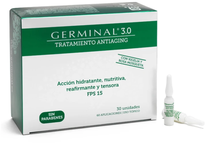 Germinal 3.0 Antiaging Treatment 30 ampulių