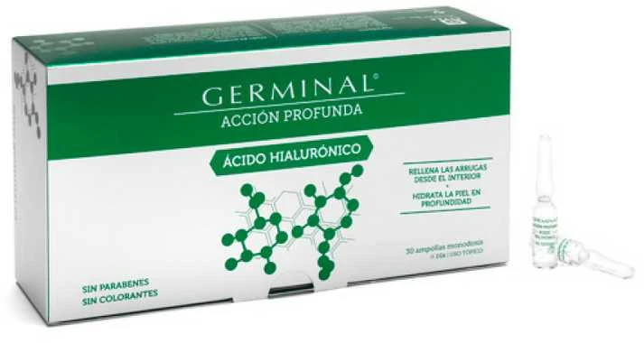 "Germinal Deep Action" hialurono rūgštis 30 ampulių