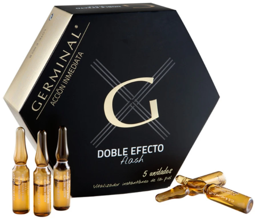 "Germinal Inmediate Action Double Effect Flash" ampulės 5x1,5ml