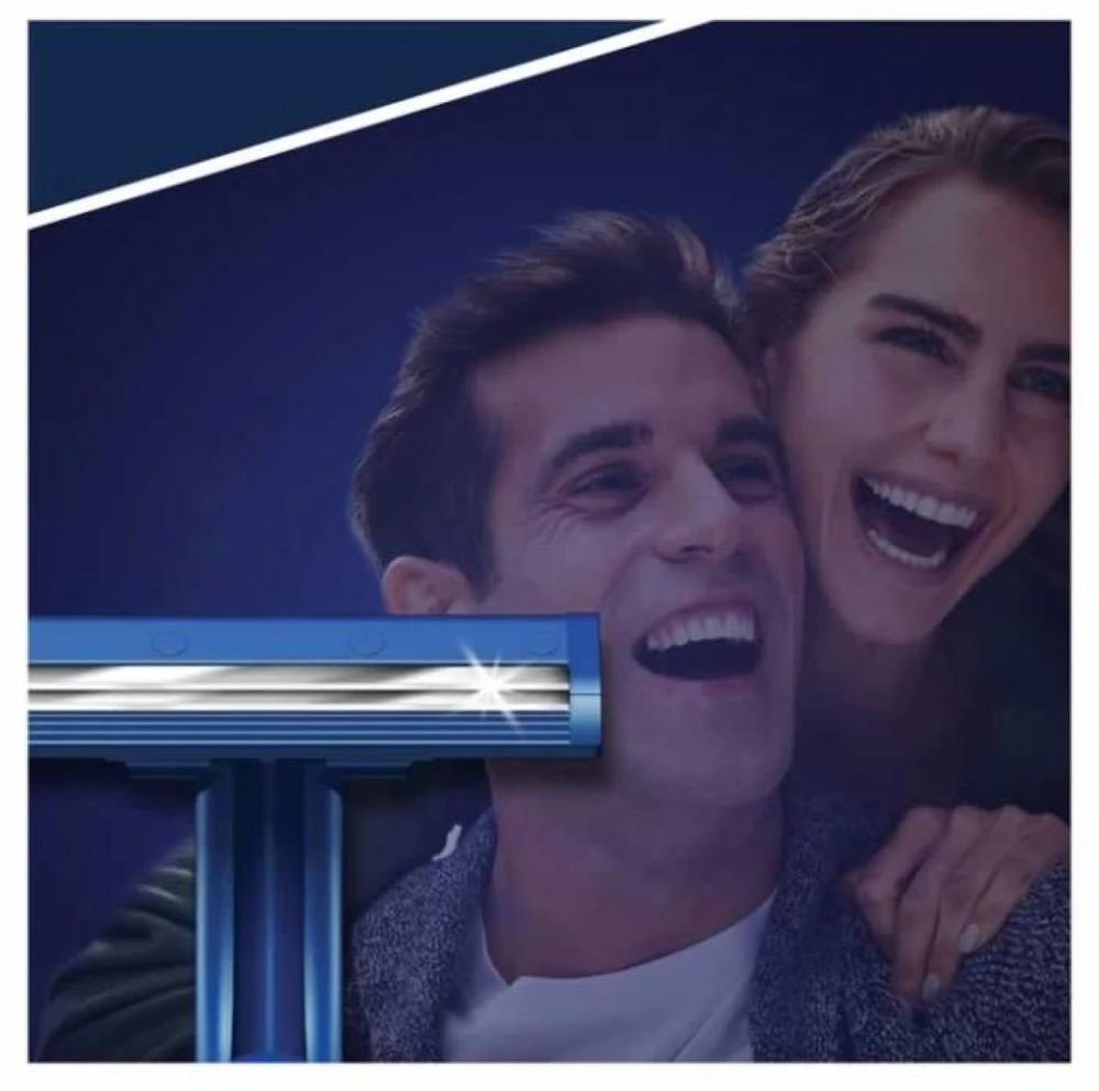 Gillette Mėlyna II skutimosi peiliukai 15+5 vnt