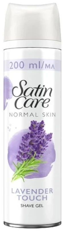 Gillette Satin Care Lavender Touch (skutimosi želė), 200 ml