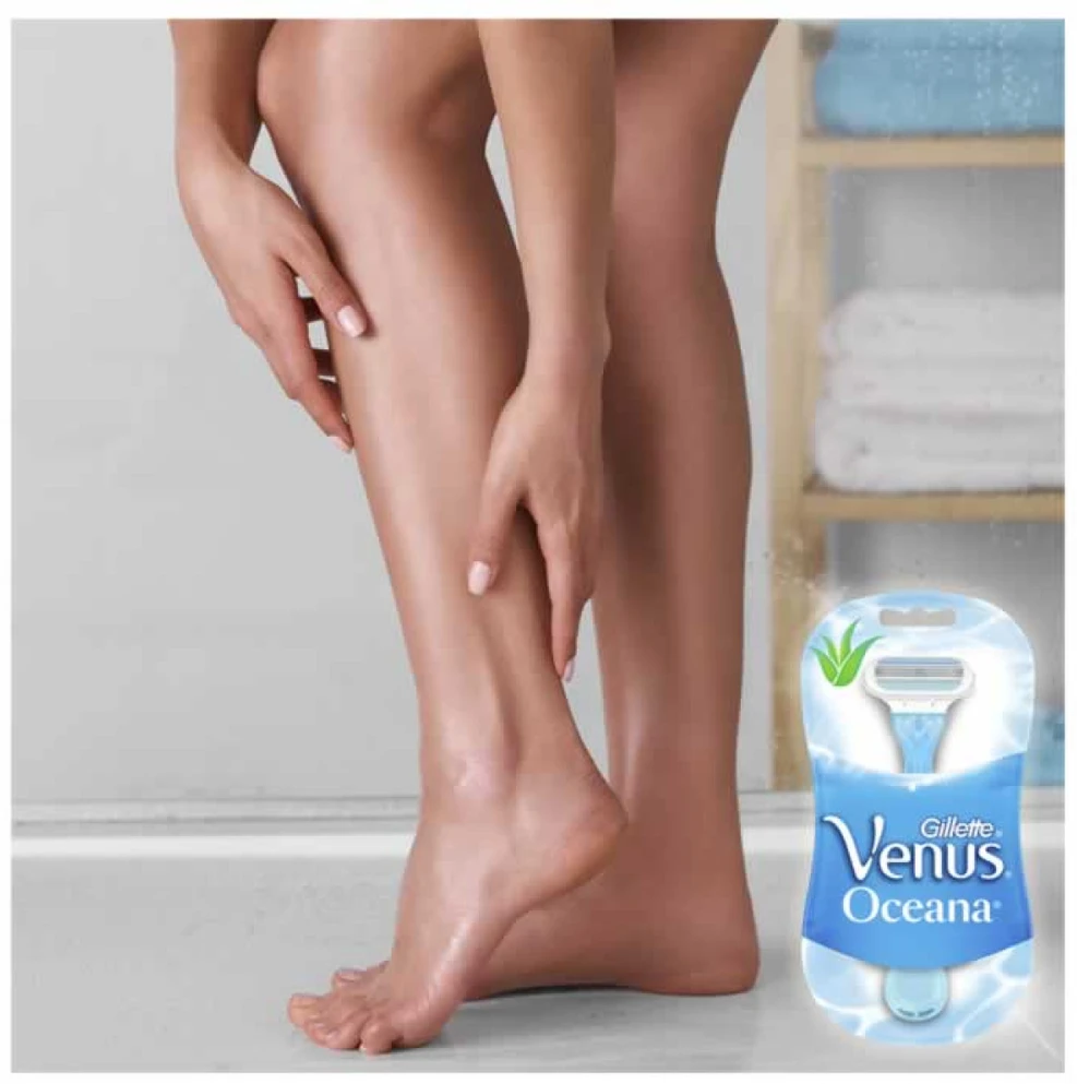 "Gillette Venus Oceana" skustuvas 4 vienetai