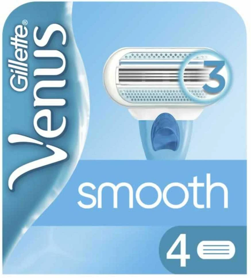 Gillette Skustuvo galvutės VENUS Smooth, 4 vnt.
