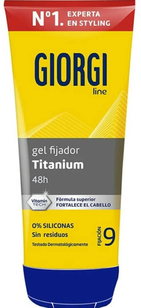 plaukų formavimo želė "Giorgi Line Titanium Stilyng Gel" 170ml