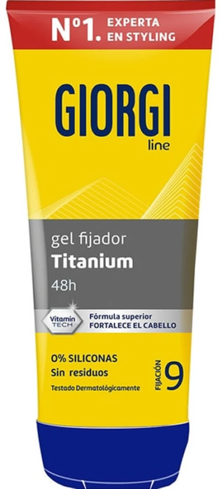 plaukų formavimo želė "Giorgi Line Titanium Stilyng Gel" 170ml