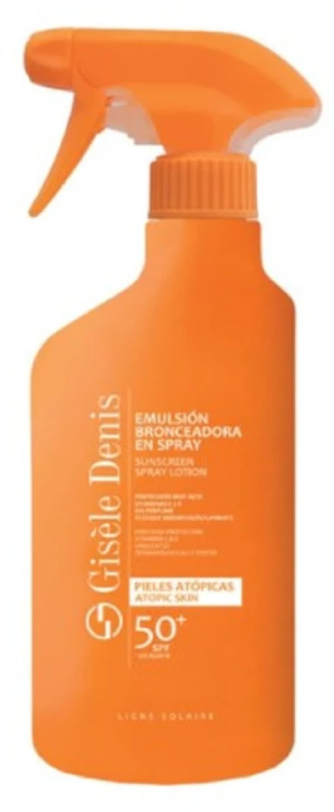 Gisèle Denis Atopinė odos įdegio emulsija Spf50 + purškiklis 300ml