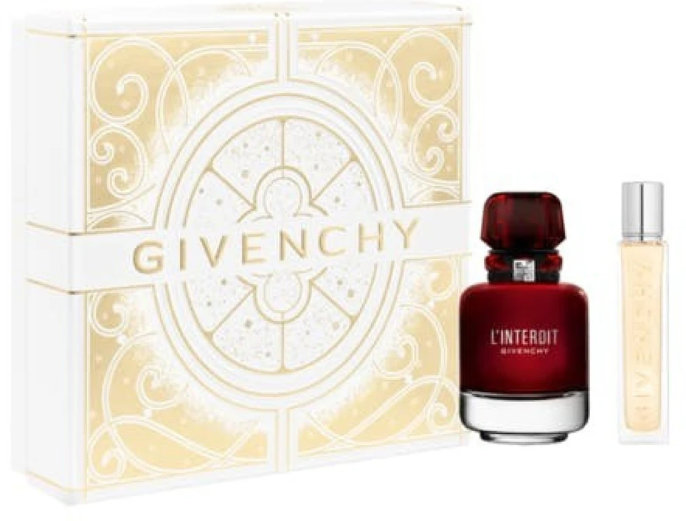 Givenchy L'Interdit Rouge rinkinys moterims (EDP, 50 ml + EDP, 12.5 ml)