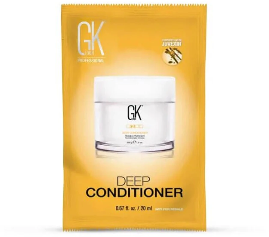 GK hair Global Keratin Deep Conditioner Hair Treatment Kreminis Mask For maitininantis, 20 ml