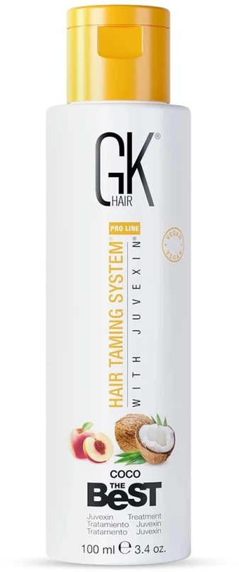 GK hair Global Keratin Geriausias Kokosų Plaukų Kreminis Švelninimo Priemonė, 100 ml