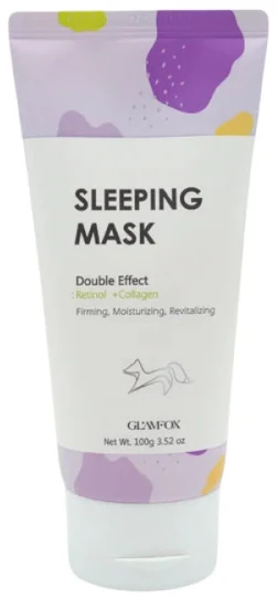 Glamfox Double Effect Firming & Hydrating Overnight Kreminis Mask For Face, 100 ml
