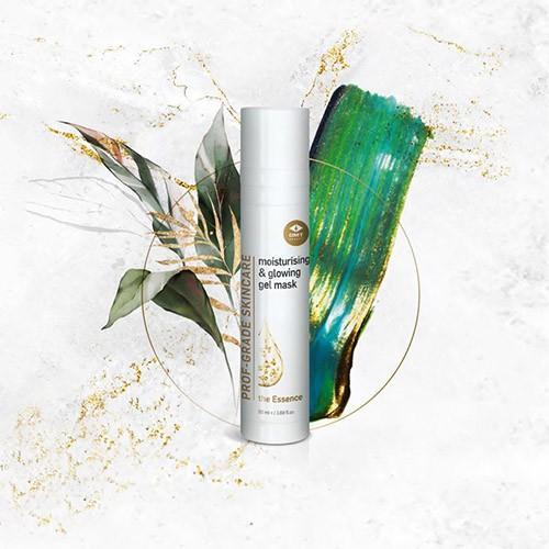 GMT Beauty Moisturising Glowing Gel Mask drėkinamoji ir švytėjimo suteikianti gelinė kaukė, 50 ml