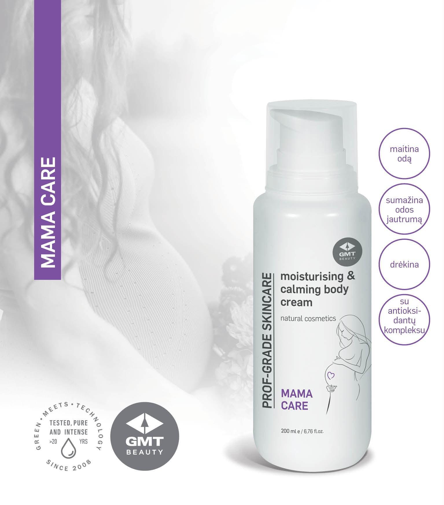 GMT Beauty Moisturizing Calming Body Kreminis drėkinantis ir raminantis kūno kremas, 200 ml