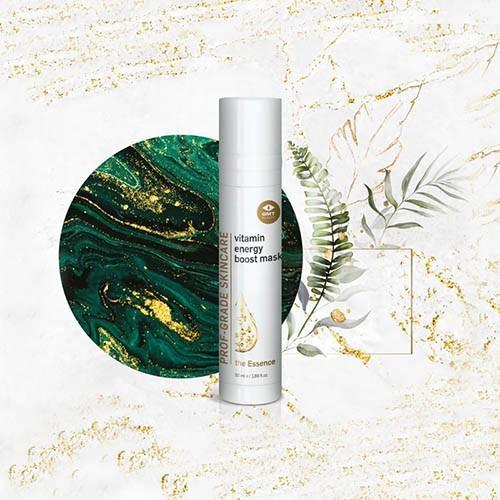GMT Beauty Vitamin Energy Boost Mask vitaminais praturtinta veido kaukė, 50 ml