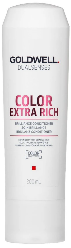 Goldwell Dualsenses Color Extra Rich Brilliance Hair Conditioner kondicionierius dažytiems ir šiurkštiems plaukams, 200 ml
