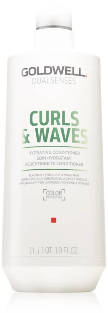 Goldwell Dualsenses Curls & Waves Conditioner plaukų kondicionierius garbanotiems ir banguotiems plaukams, 1000 ml