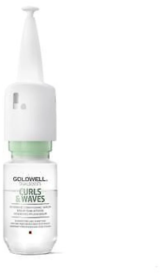 Nenuplaunamas serumas garbanotiems ir banguotiems plaukams Goldwell  Dualsenses Curl y Twist (Intensyviai drėkinantis serumas), 18ml