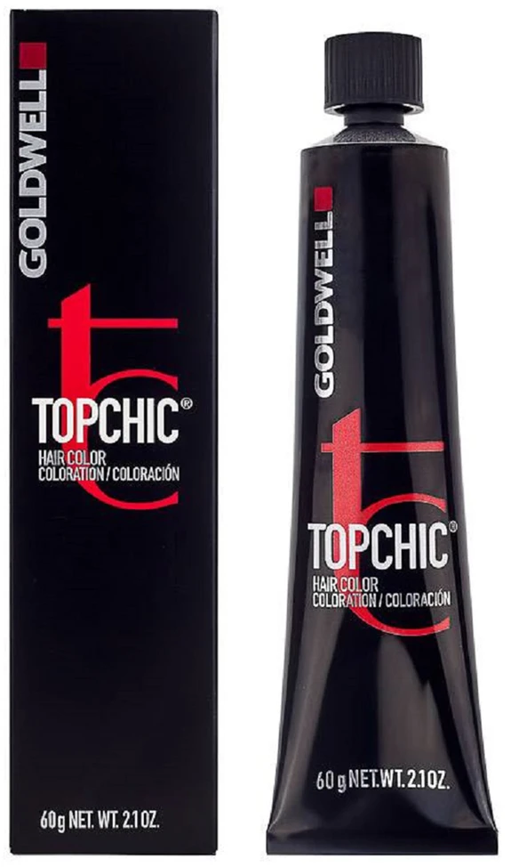 Goldwell TopChic Permanent Hair Dye 7RR@RR, 60 ml