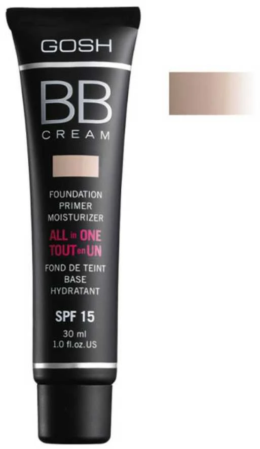 "Gosh" BB kremas Foundation Primer Moisturizer 02 rusvai gelsvas 30ml