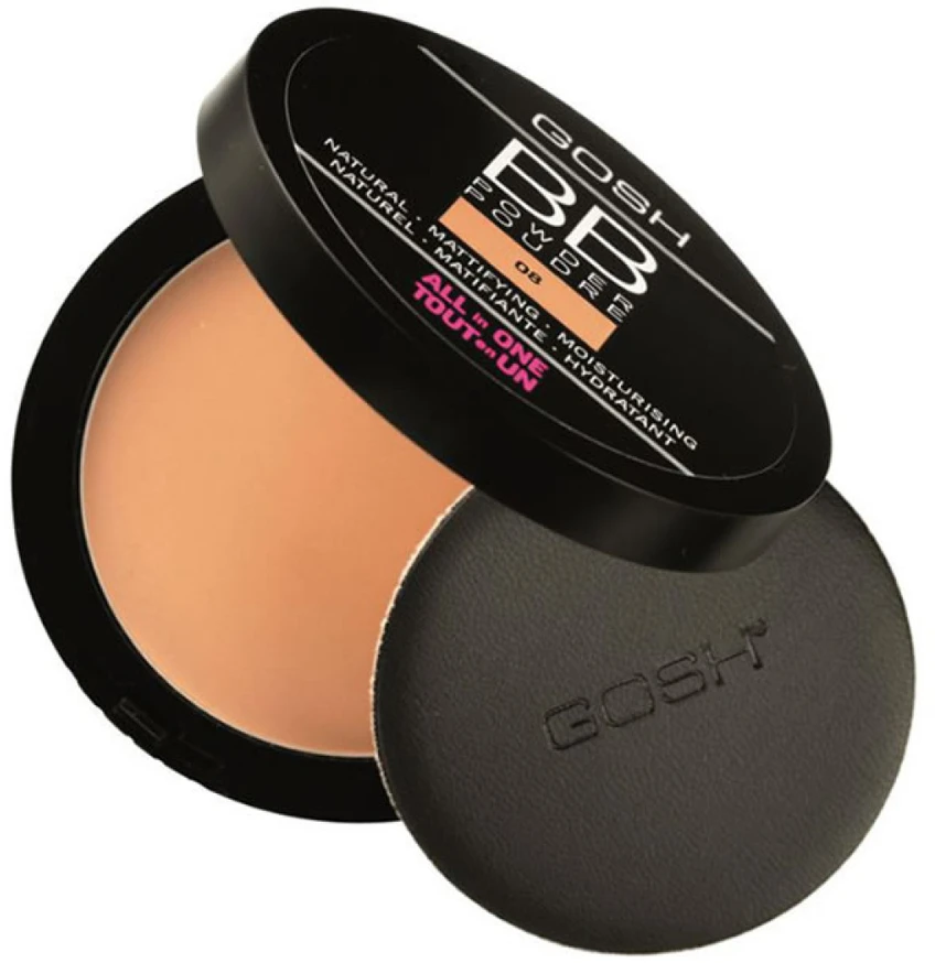 "Gosh" BB pudra "viskas viename" 08 Kaštonas 6,5g