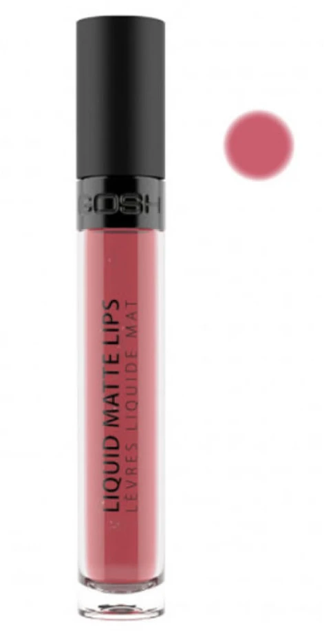 "Gosh Liquid Matte Lips 003 Nougat Fudge" Skystas matinis lūpdažis 4ml