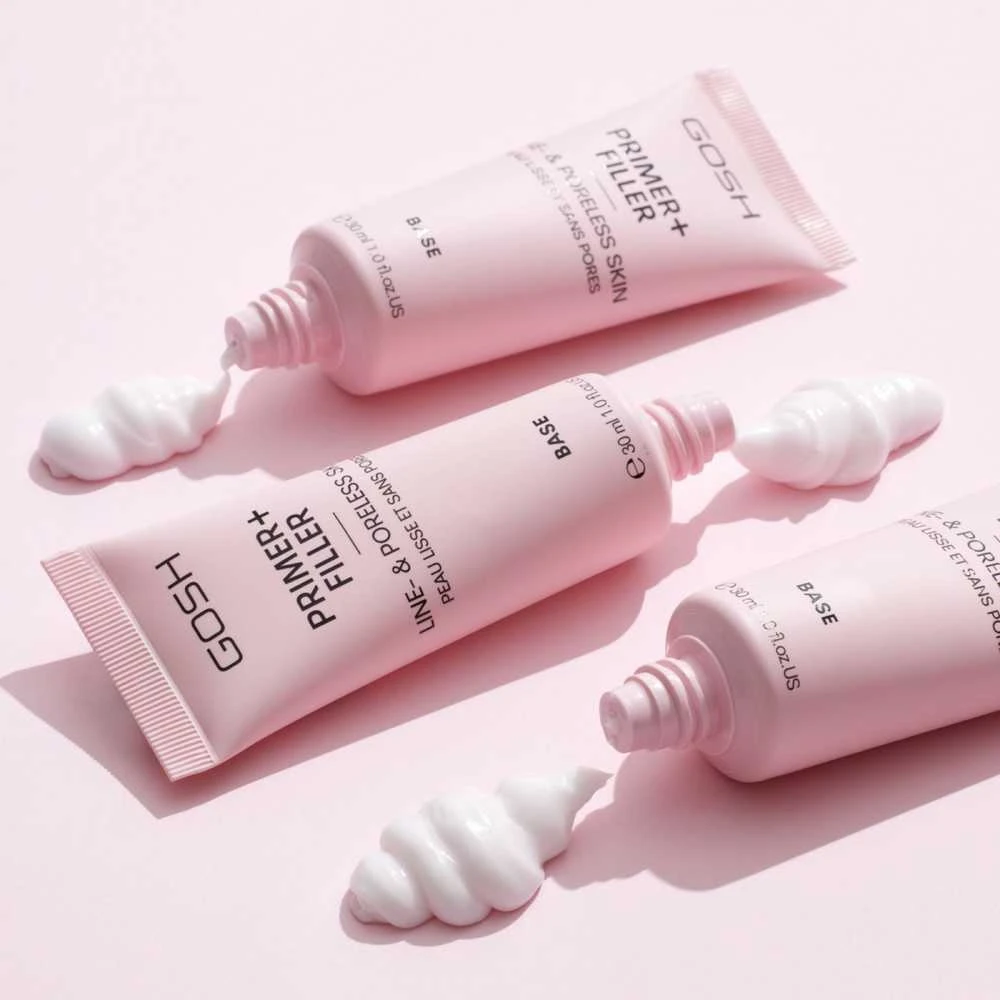 Gosh Primer Plus+ Base Plus Pore & Wrinkle Minimizer poras sutraukianti makiažo bazė, atspalvis: 006, 30 ml