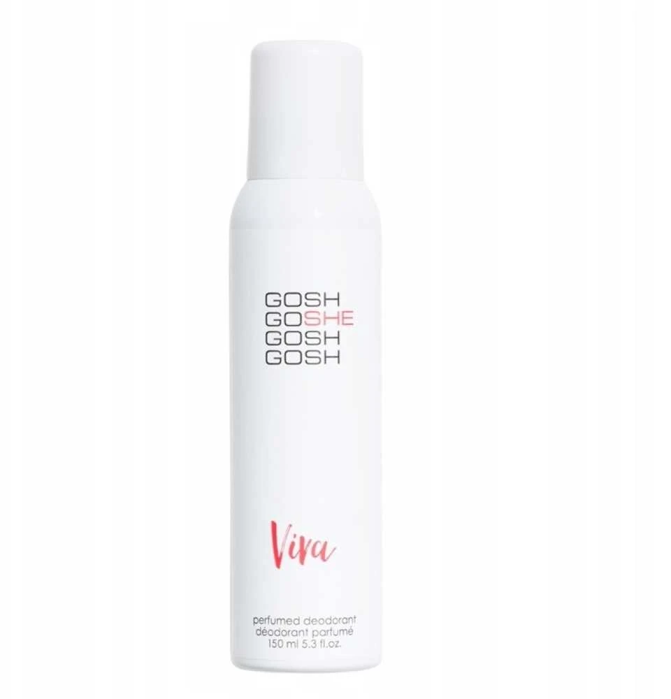 Gosh She Viva Baltas Musk Anti-Perspirant Dezodorantas Purškiklis For Women, 150 ml