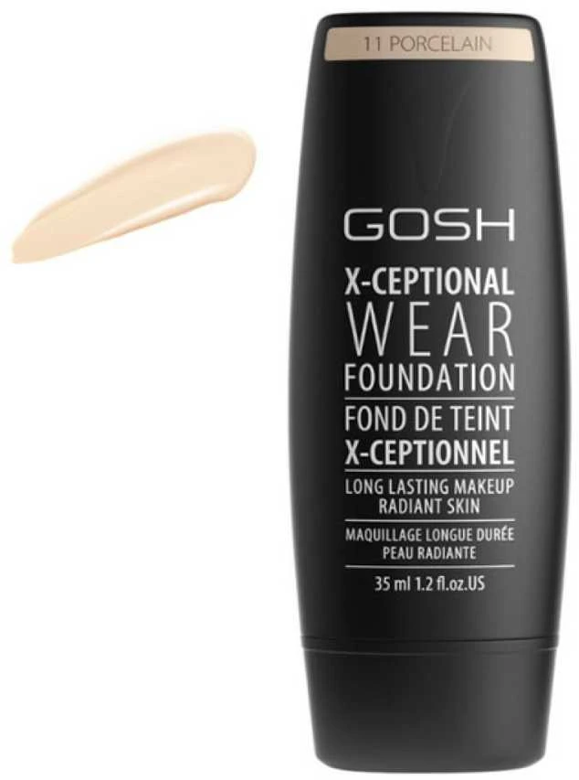 "Gosh X-Ceptional Wear Foundation" ilgalaikis makiažo pagrindas 11 Porcelian 35ml
